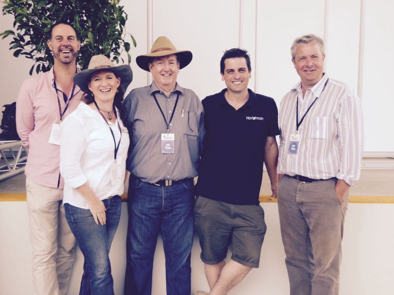 Hort media members attended from three different states.